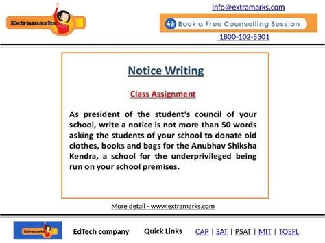 If You Are Searching How To Notice Writing For Class 6 You Are At The