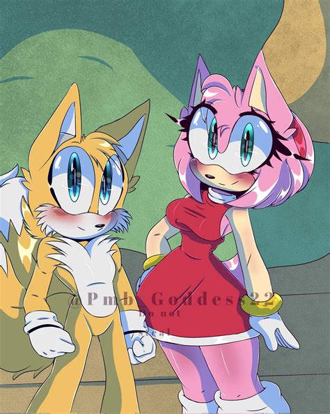 🍯👑🌻queen Bumble Blade🌻👑🍯 On Twitter A Redraw From Sonic X Amy Rose And Tails💕💕 I Love How