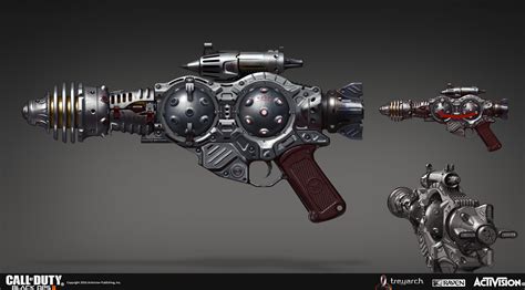 Rick Zeng Call Of Duty Black Ops 3 Zombie Mode Raygun Concept Art