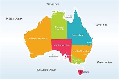 Is Australia A Country Or A Continent Worldatlas