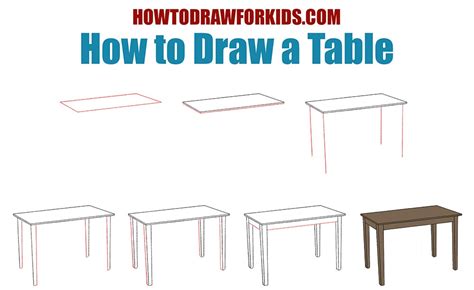 How To Draw A Kitchen Table Kitchen Info