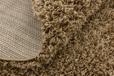 Dark Beige Shaggy Rug Warm Soft Fluffy Carpet Modern Area Rugs Cosy Ebay