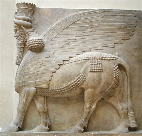 Lamassu From The Citadel Of Sargon Ii