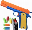 Colt 1911 Toy Gun with Ejecting Magazine and Glow Tip Bullets - Style ...