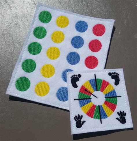 Mini Elf Sized Twister Game Etsy