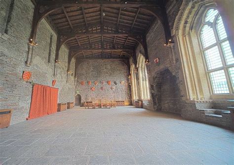 Caerphilly Castle Castle Interiors Wales Castle Palace Wedding