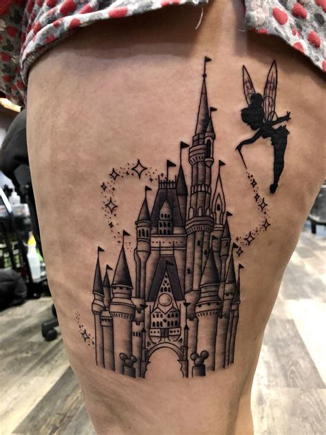 Disney Castle Tattoo Ideas