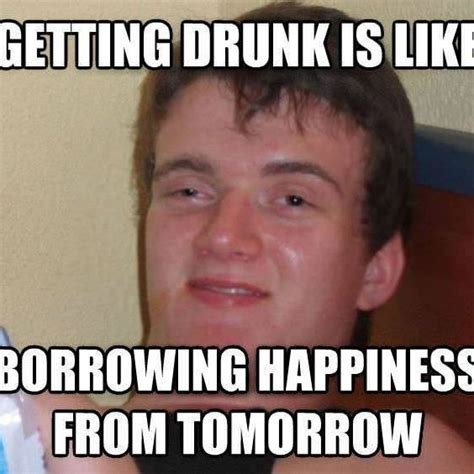 Getting Drunk To Forget Everything