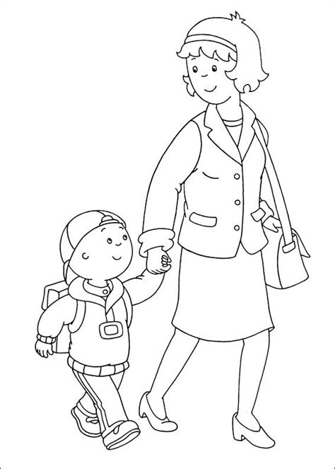 Free printable caillou coloring pages. Crafts,Actvities and Worksheets for Preschool,Toddler and ...
