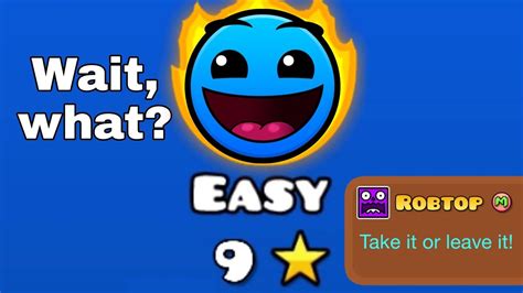 Easy But 9 Stars What Free Stars From Robtop Geometry Dash Youtube