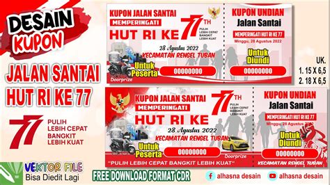 Contoh Kupon Jalan Sehat Hut Ri Pdf Artofit Vrogue