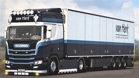 Scania NewGeneration Vanherk Openpipe V R ETS Mods Euro Truck Simulator Mods