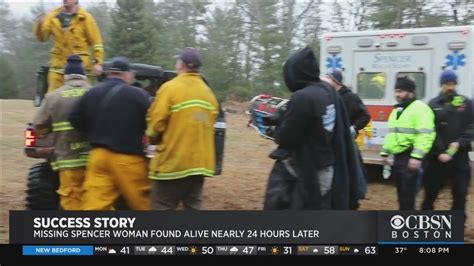 Woman Found Alive After Being Lost In Woods In Spencer YouTube