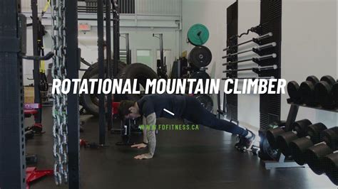 Rotational Mountain Climber Fd Fitness Youtube