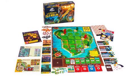 Jurassic Park Gets A Legacy Board Game In Jurassic World The Legacy Of Isla Nublar