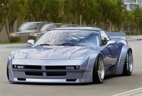 Pandem Widebody Kit On The Classic Corvette C5