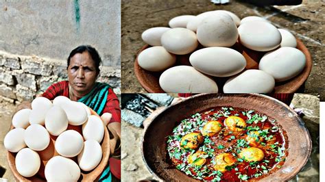 Natu Kodi Guddu Pulusu Tasty Egg Curry By Granny Indian Style Egg