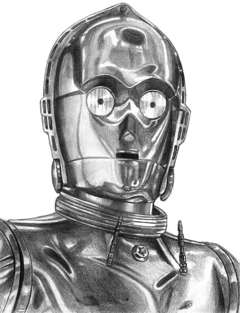 C3po Drawing Step By Step 0 29 05 2019 How To Draw A Goat In Stages