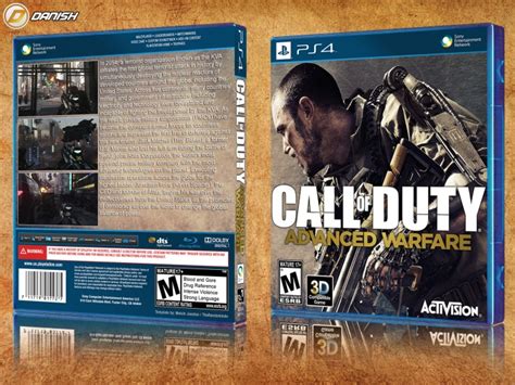 Call Of Duty Advanced Warfare Playstation 4 Box Art Cover By Danish