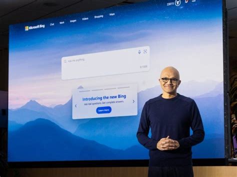 Microsoft Announces New Bing Search Engine Powered By Chatgpt Ai Tech