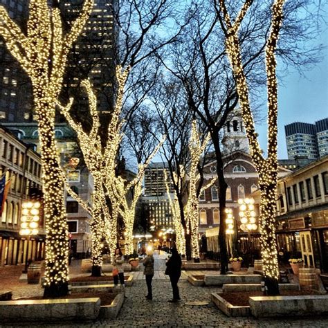 Faneuil Hall Usa Travel Destinations Christmas In America Beautiful