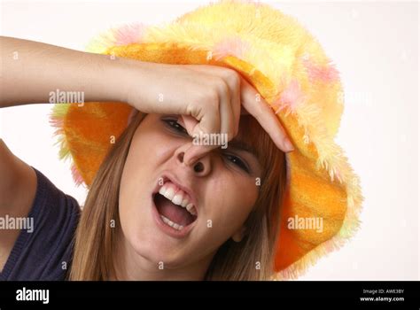 Being Funny Stock Photo Alamy