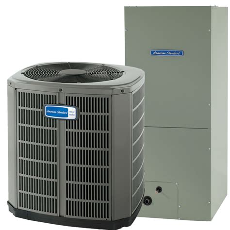 American Standard 14 Seer 35 Ton Air Conditioner And Tem Air Handler