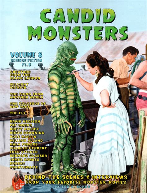 candid monsters 8 magazine book