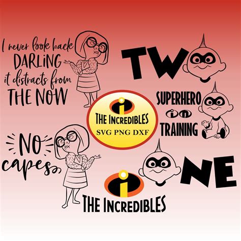 Incredibles Svg The Incredibles Cut Filethe Incredibles Etsy