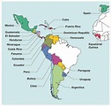 Map of Spanish-speaking Countries | Hispanohablantes | How to speak ...
