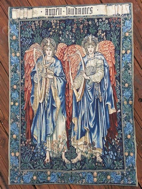 Furnishings Tapestries Angels Tapestry Angeli Laudantes