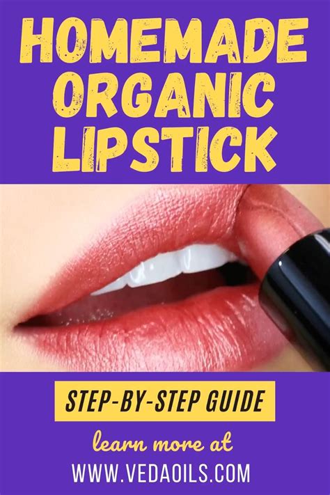 How To Make Your Own Natural Lipstick At Home Diy Homemade Lipstick Artofit
