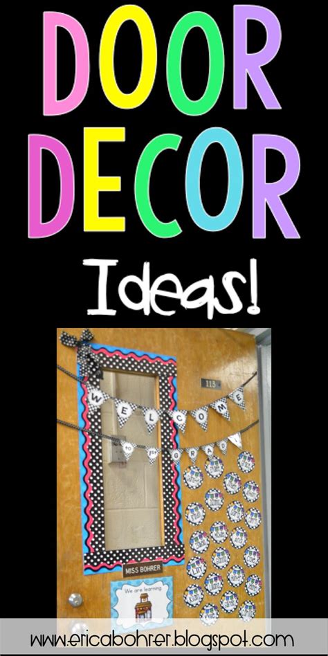 Classroom Door Decor Ideas Door Decorations Classroom School Door
