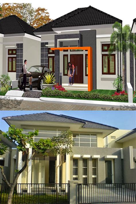 Rumah mewah konsep minimal modern. Kumpulan Desain Rumah Minimalis Modern: Contoh kombinasi ...