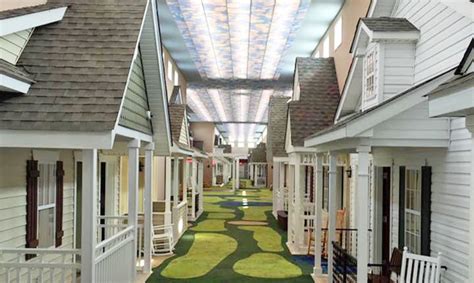 Assisted Living Home That Looks Like A Friendly Neighborhood In America