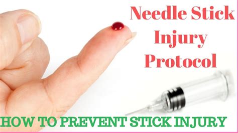 Needle Stick Injury Management Preventing Sharp Injuries In Nursing