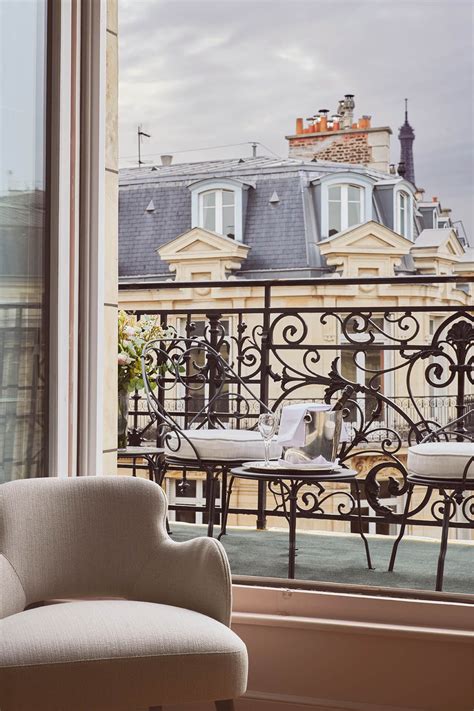 Gallery Hotel Grand Powers Luxury 5 Star Hotel Paris Champs Elysees And George V Paris Balcony