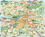Mapas de Berna – Suiça - MapasBlog