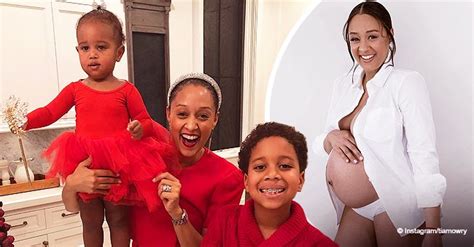 Tia Mowry From Sister Sister Shares Throwback Pregnancy Photo Asks Fans If She Should Have