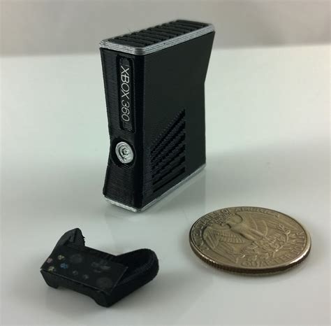 Mini Xbox 360 Slim 3d Printed