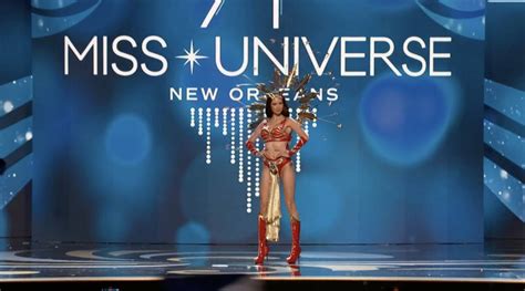 Celeste Cortesi Dazzles As Darna In Miss Universe National Costume Competition The Manila Times
