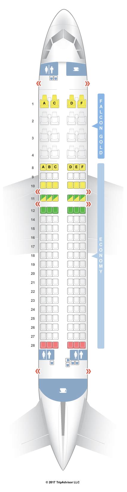 Seatguru Seat Map Gulf Air Airbus A320 320 V1