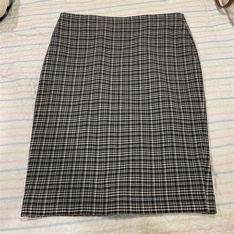 The Limited Skirts Vintage The Limited Houndstooth High Waisted