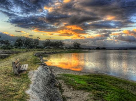 Cool Clouds Hdr Photography Landscape Nature
