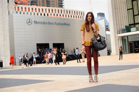 New York Fashion Week Street Style Is Often A Billboard For Brands