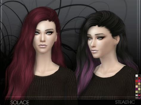 My Sims 4 Blog Stealthic High Life Hair Recolors By D