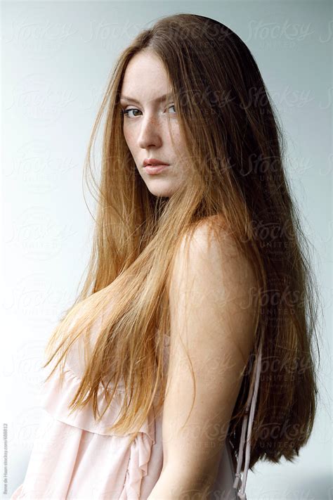 Young Woman With Long Hair By Stocksy Contributor Rene De Haan