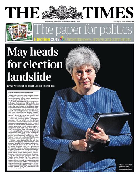 Crush The Saboteurs British Newspapers React To General Election