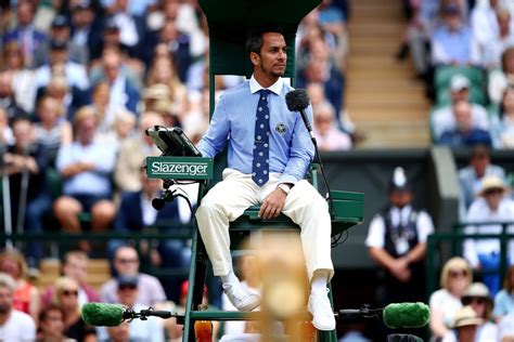 Umpire For Wimbledon Final Is Fired Over Interviews The New York Times