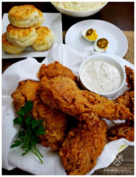 Traditional Southern Fried Chicken Recipe Julias Simply Southern
